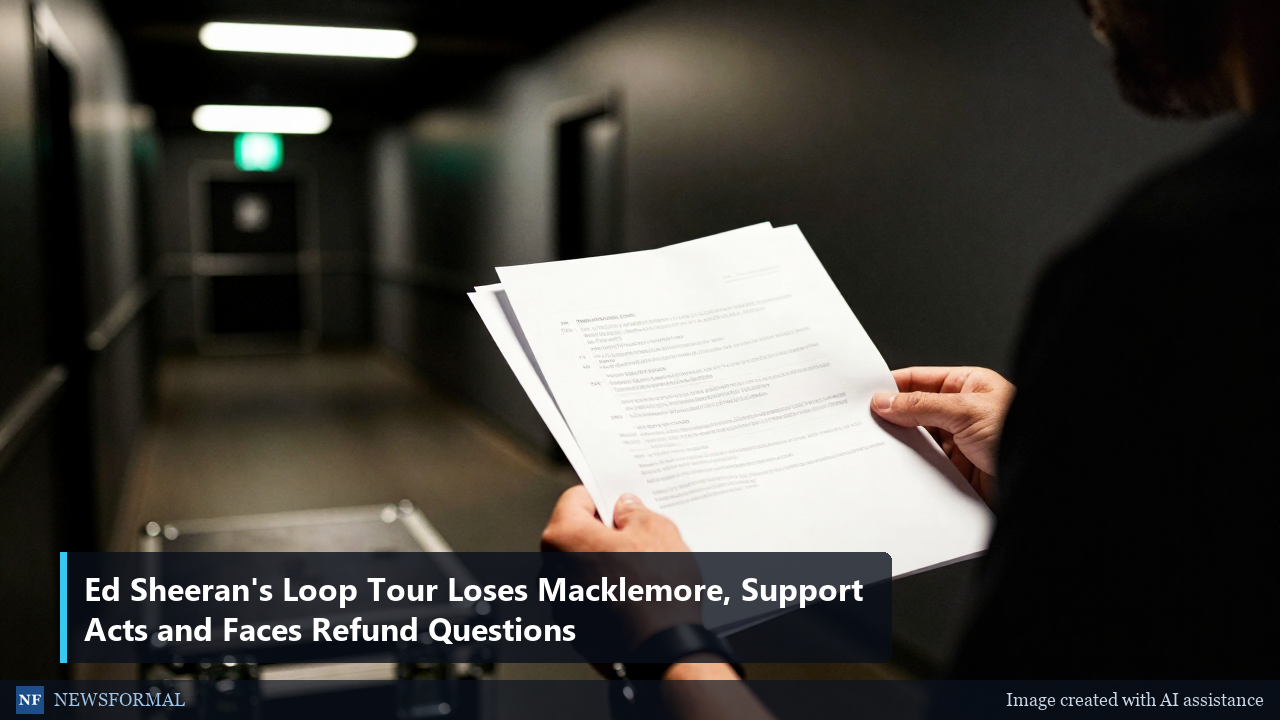 Ed Sheeran's Loop Tour Loses Macklemore, Support Acts and Faces Refund Questions
