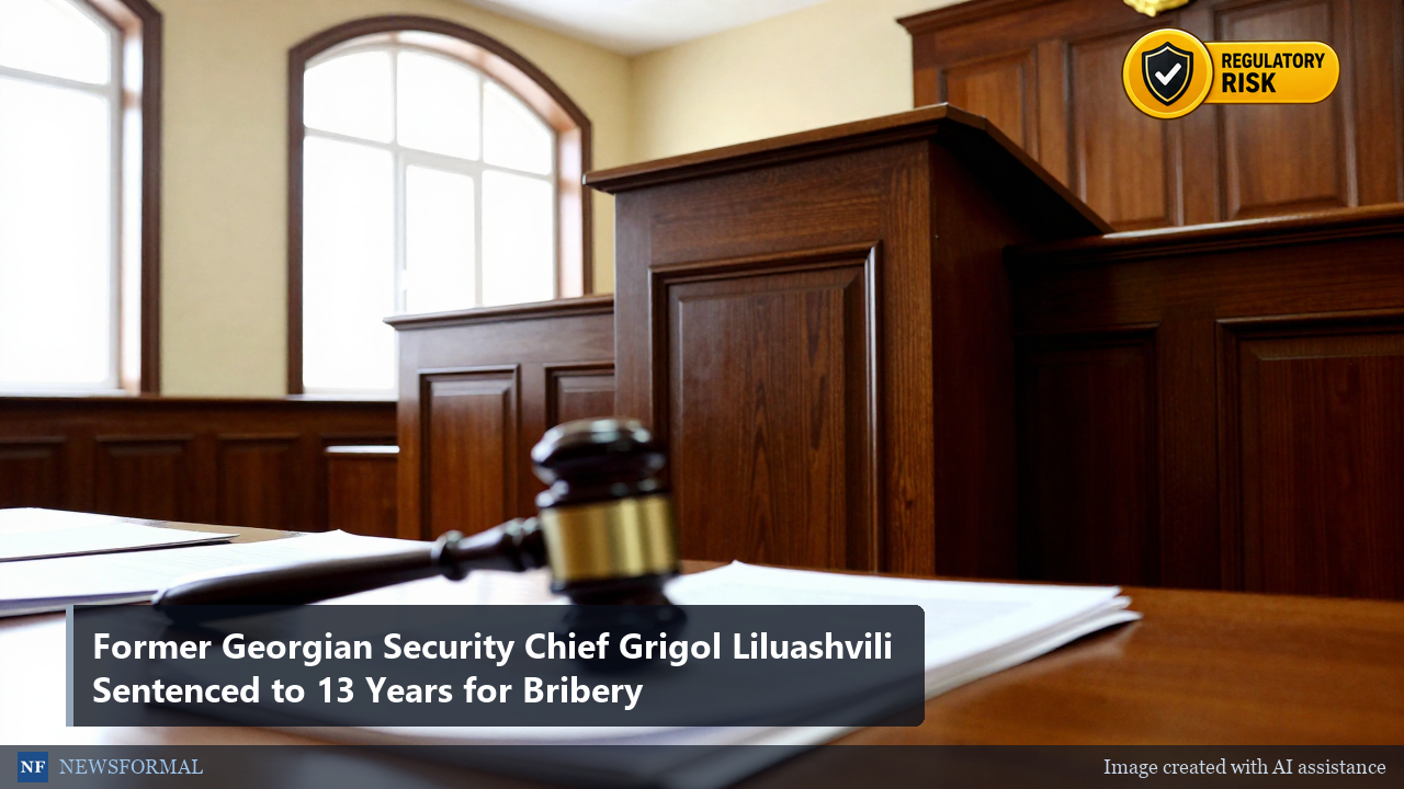 Former Georgian Security Chief Grigol Liluashvili Sentenced to 13 Years for Bribery