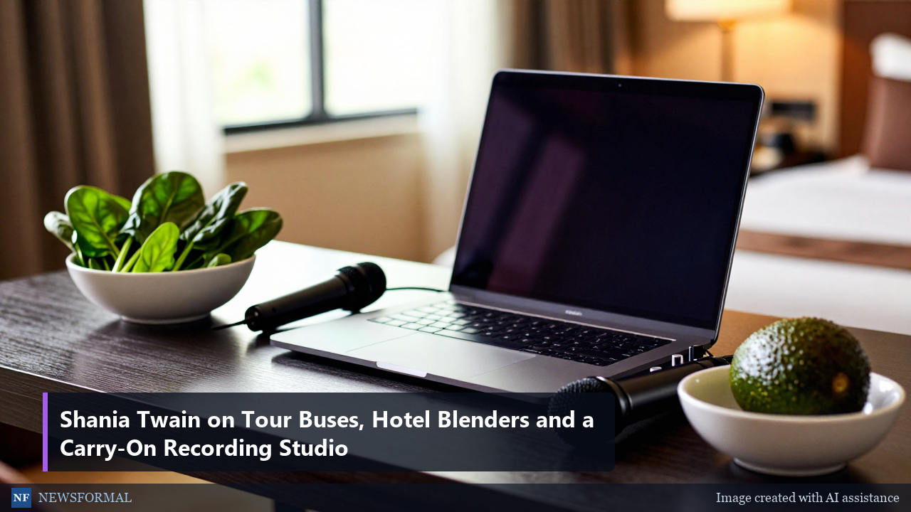 Shania Twain on Tour Buses, Hotel Blenders and a Carry-On Recording Studio