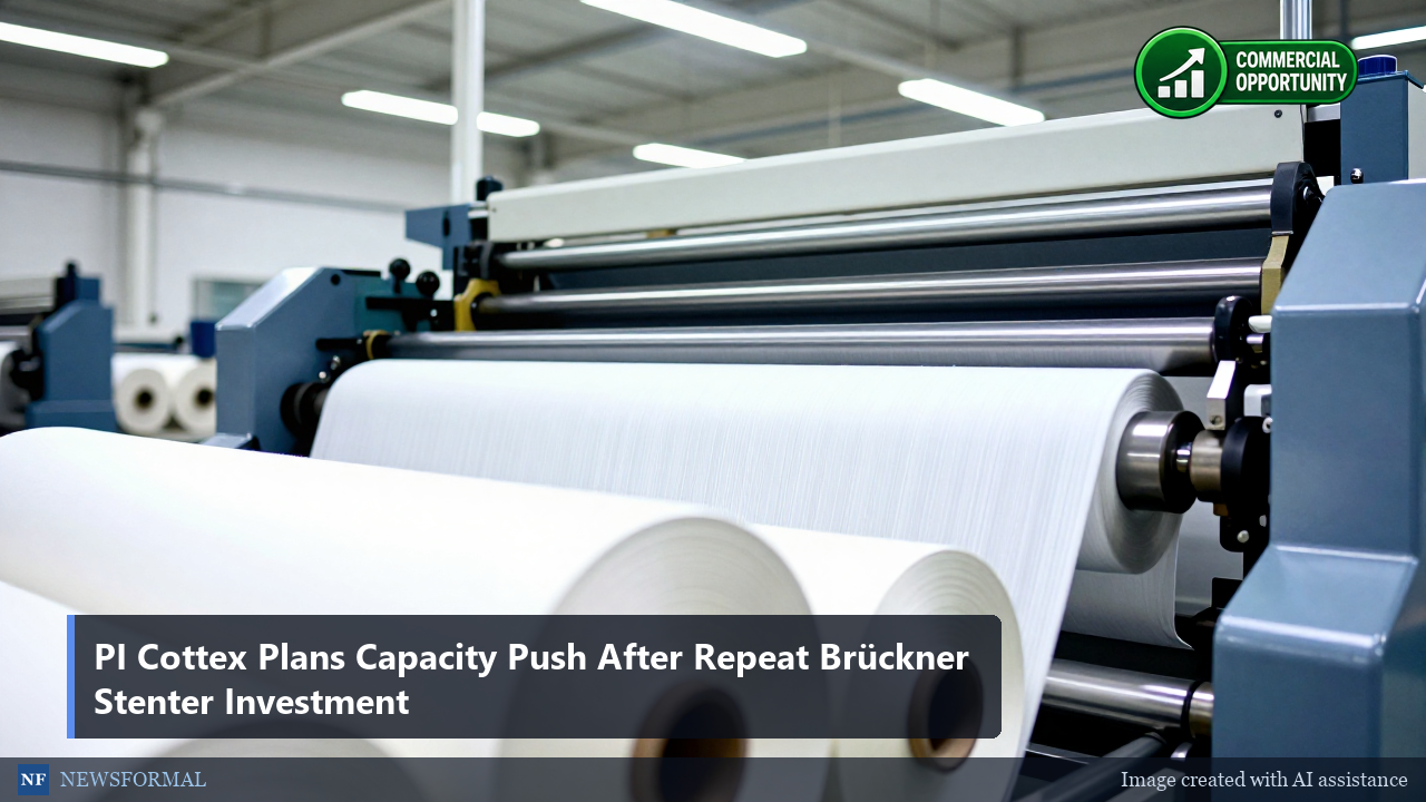PI Cottex Plans Capacity Push After Repeat Brückner Stenter Investment