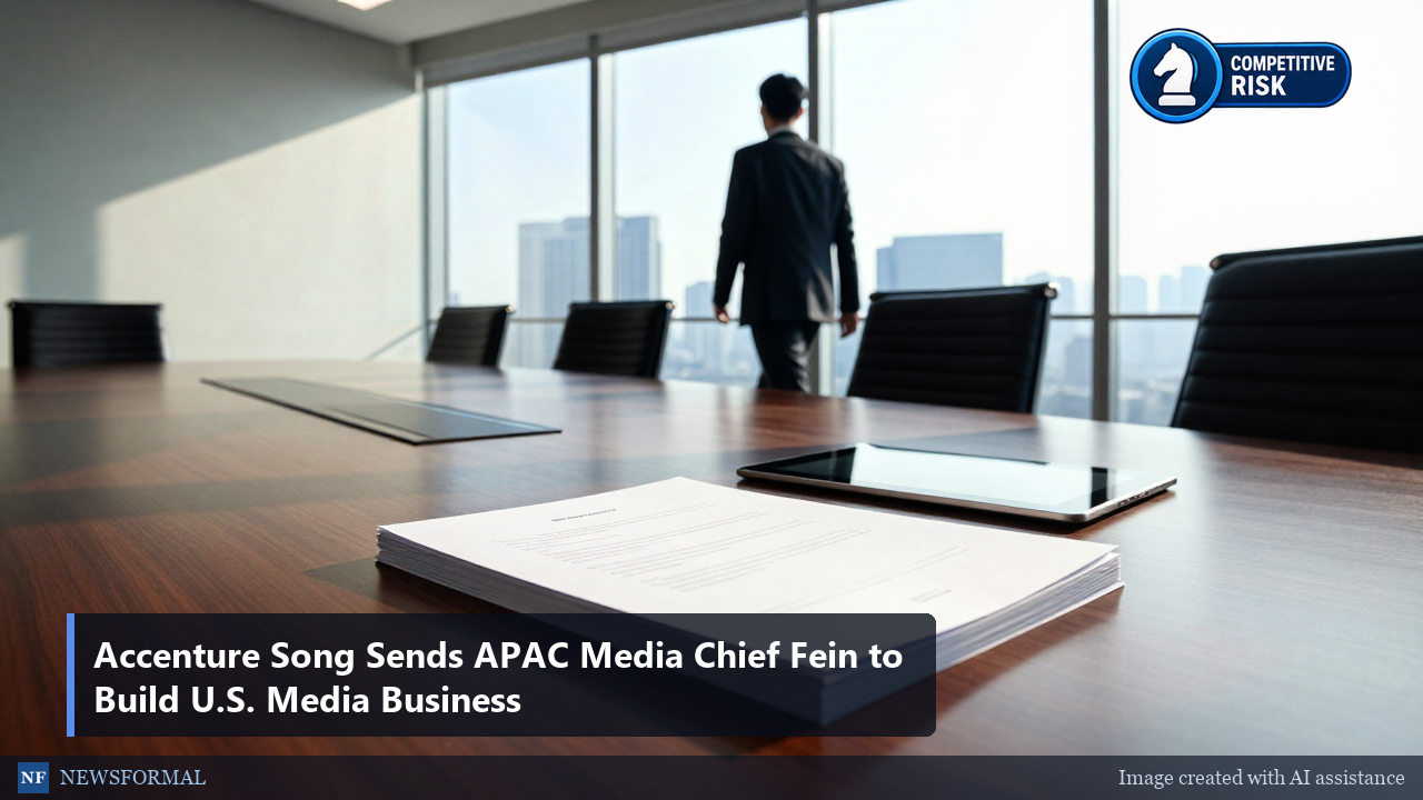 Accenture Song Sends APAC Media Chief Fein to Build U.S. Media Business