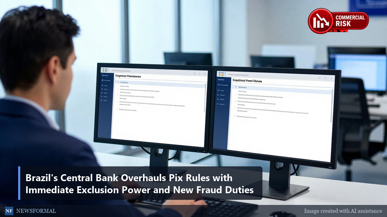 Brazil's Central Bank Overhauls Pix Rules with Immediate Exclusion Power and New Fraud Duties