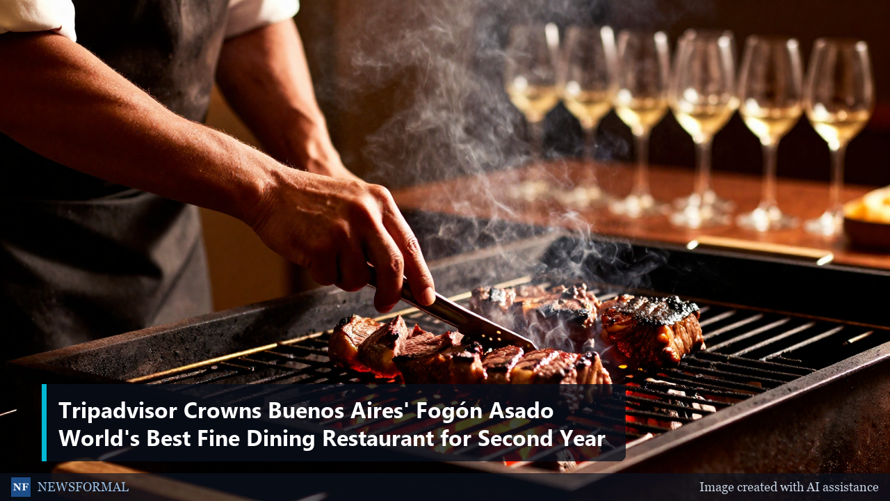 Tripadvisor Crowns Buenos Aires' Fogón Asado World's Best Fine Dining Restaurant for Second Year