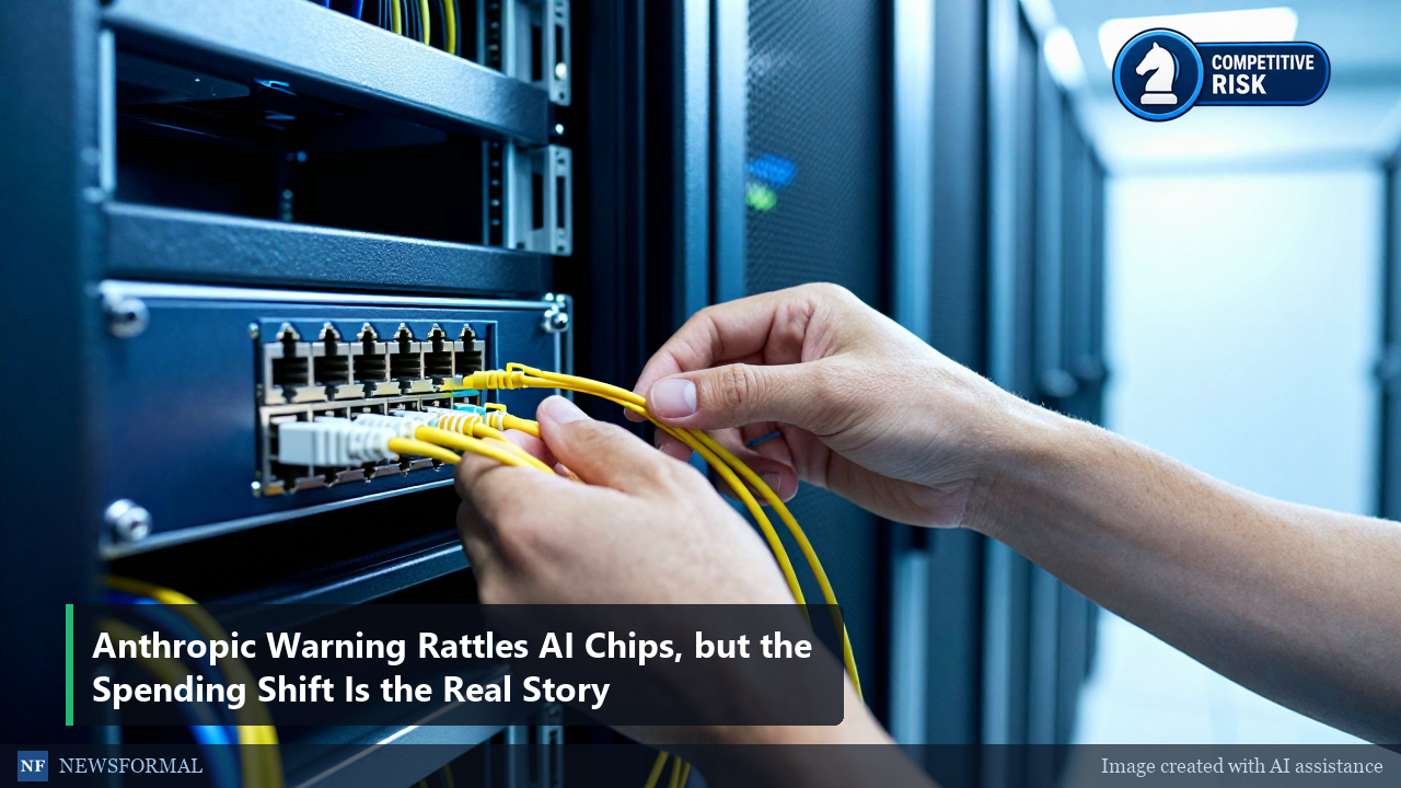 Anthropic Warning Rattles AI Chips, but the Spending Shift Is the Real Story