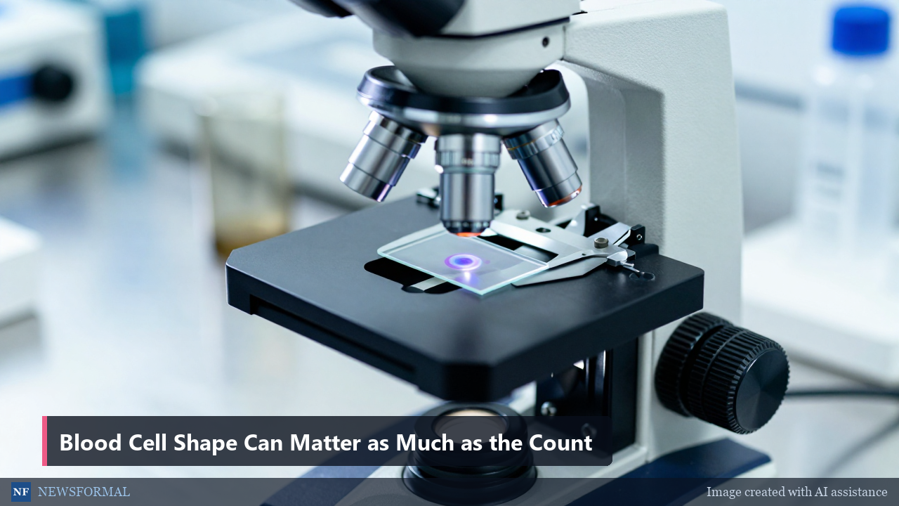 Blood Cell Shape Can Matter as Much as the Count