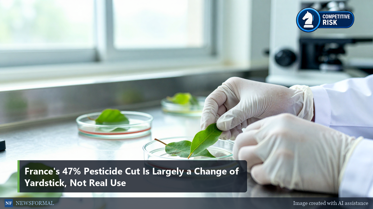 France's 47% Pesticide Cut Is Largely a Change of Yardstick, Not Real Use