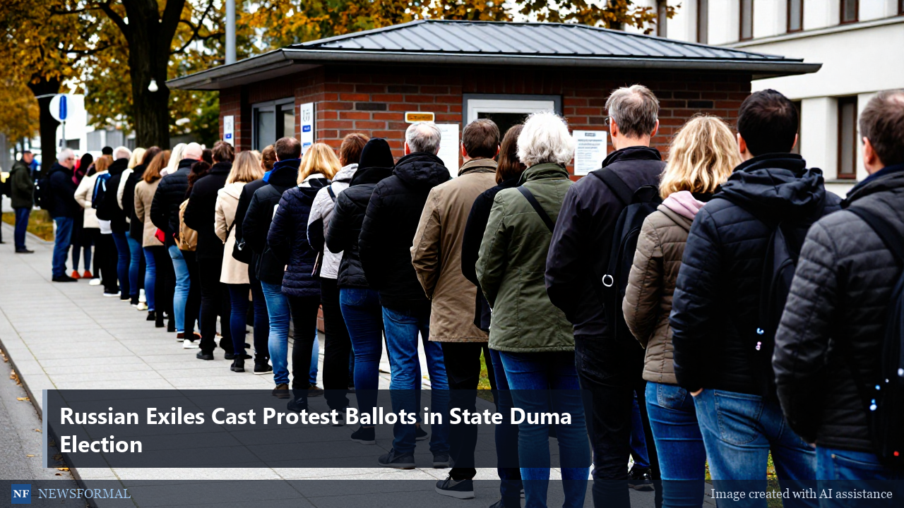 Russian Exiles Cast Protest Ballots in State Duma Election