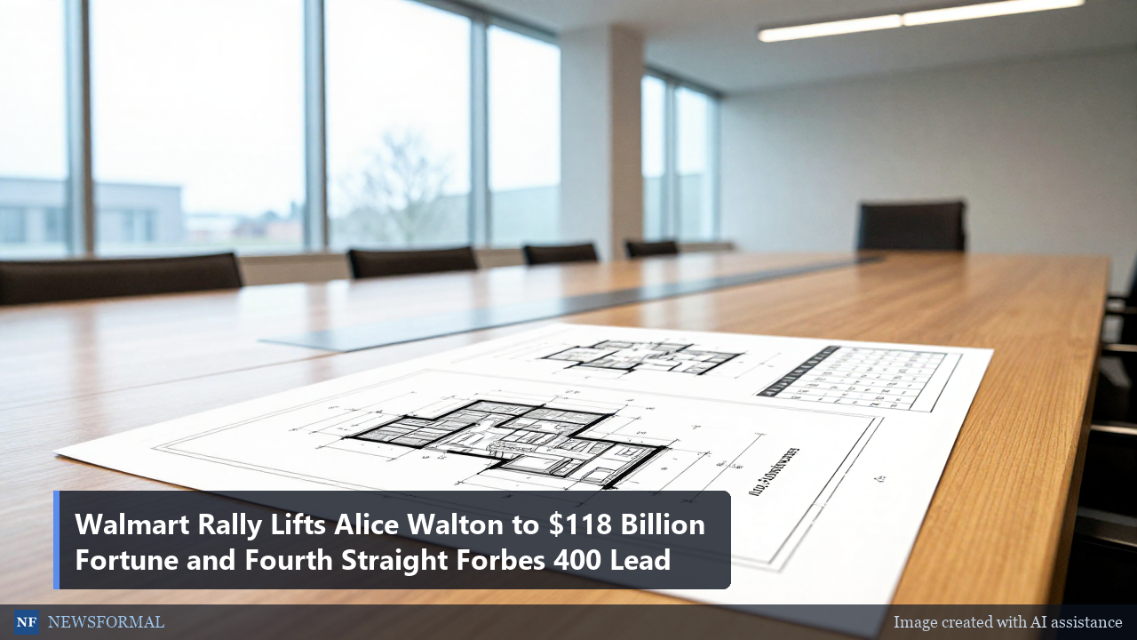 Walmart Rally Lifts Alice Walton to $118 Billion Fortune and Fourth Straight Forbes 400 Lead