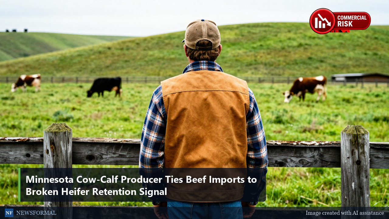 Minnesota Cow-Calf Producer Ties Beef Imports to Broken Heifer Retention Signal