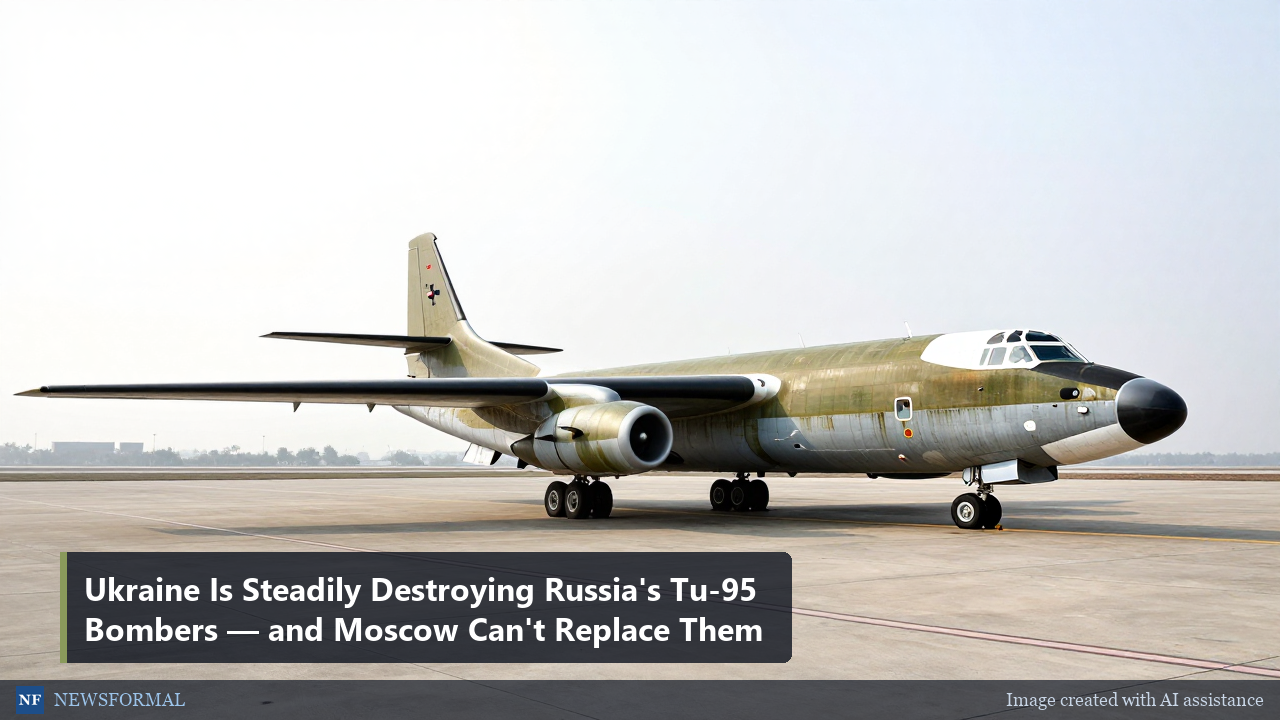 Ukraine Is Steadily Destroying Russia's Tu-95 Bombers — and Moscow Can't Replace Them