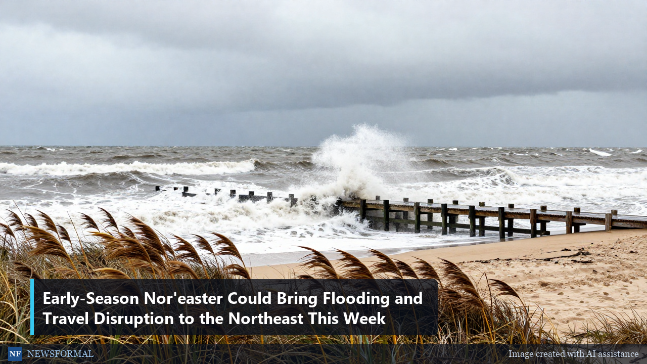 Early-Season Nor'easter Could Bring Flooding and Travel Disruption to the Northeast This Week