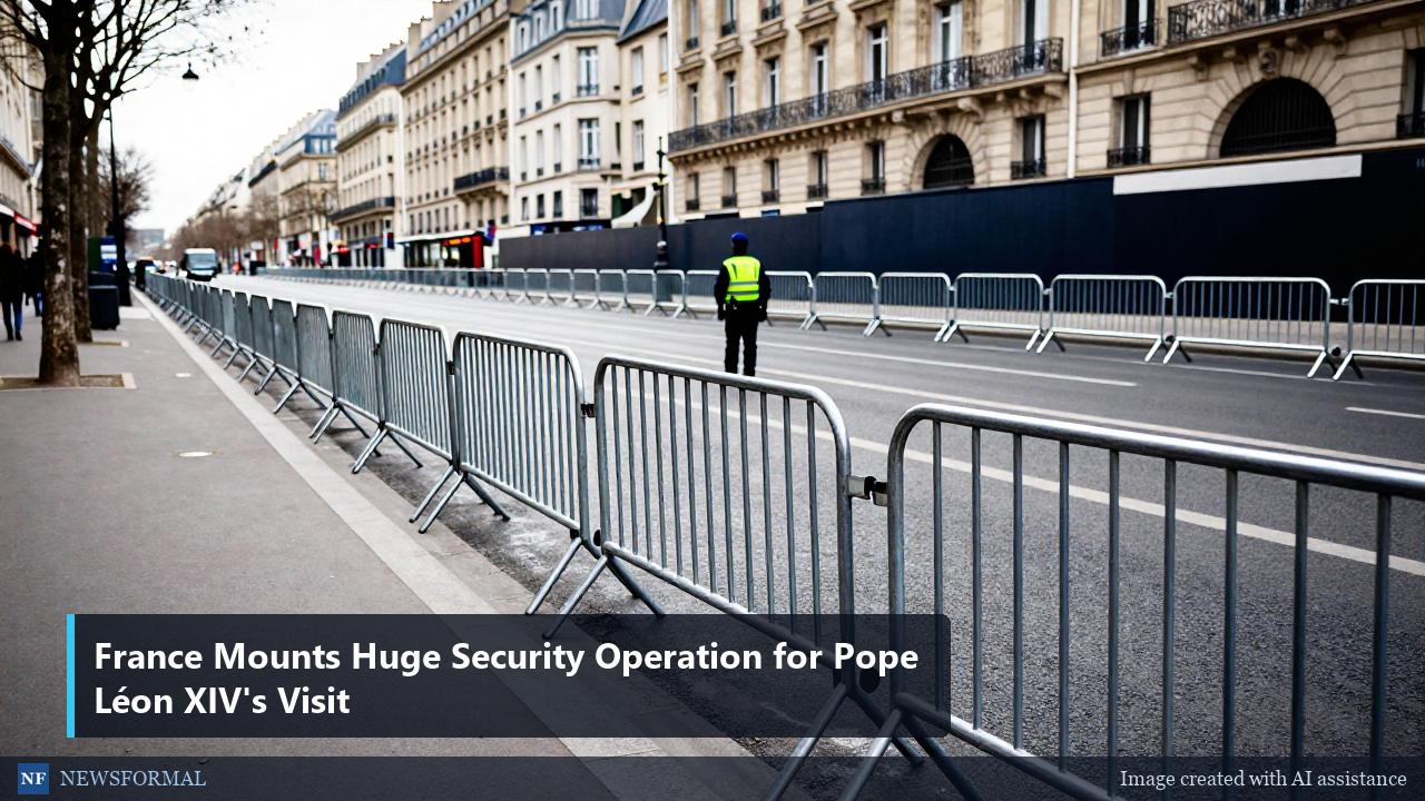 France Mounts Huge Security Operation for Pope Léon XIV's Visit
