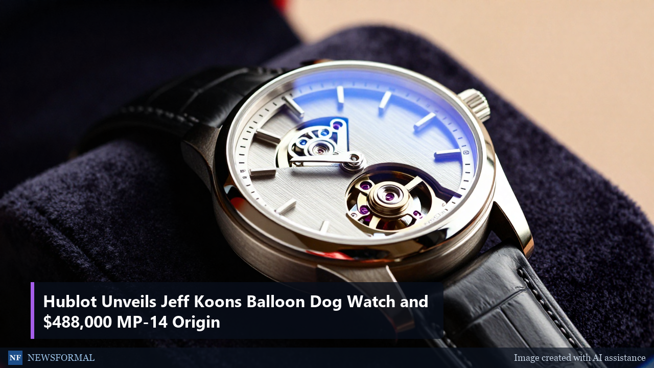 Hublot Unveils Jeff Koons Balloon Dog Watch and $488,000 MP-14 Origin