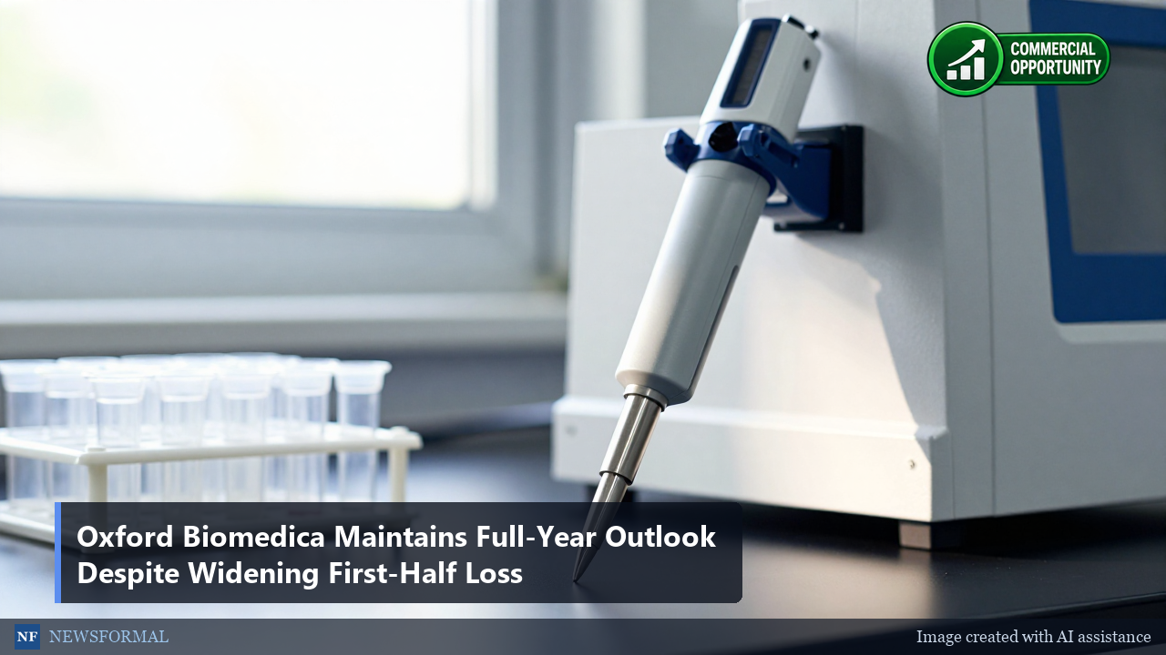 Oxford Biomedica Maintains Full-Year Outlook Despite Widening First-Half Loss