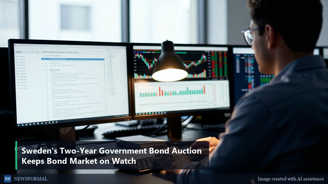 Sweden's Two-Year Government Bond Auction Keeps Bond Market on Watch