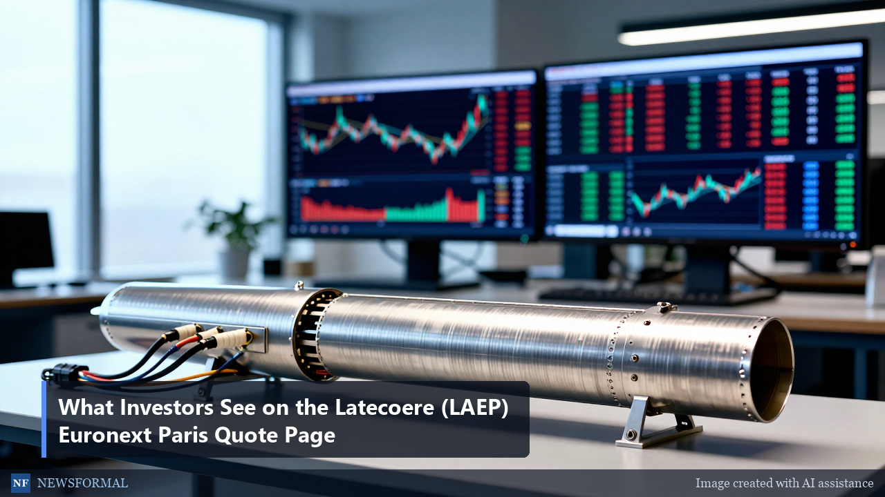 What Investors See on the Latecoere (LAEP) Euronext Paris Quote Page