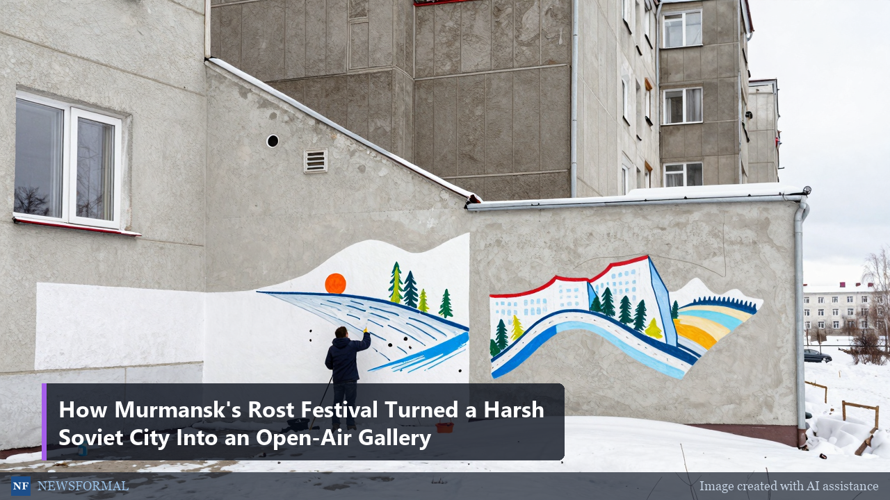 How Murmansk's Rost Festival Turned a Harsh Soviet City Into an Open-Air Gallery