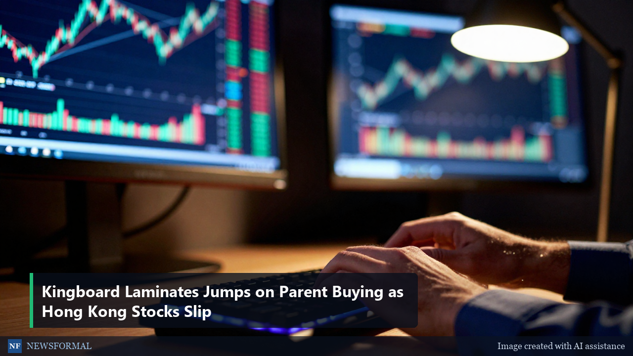 Kingboard Laminates Jumps on Parent Buying as Hong Kong Stocks Slip