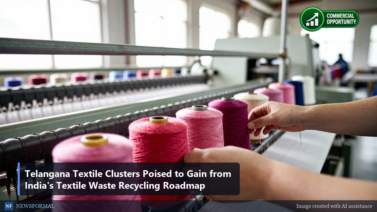 Telangana Textile Clusters Poised to Gain from India's Textile Waste Recycling Roadmap