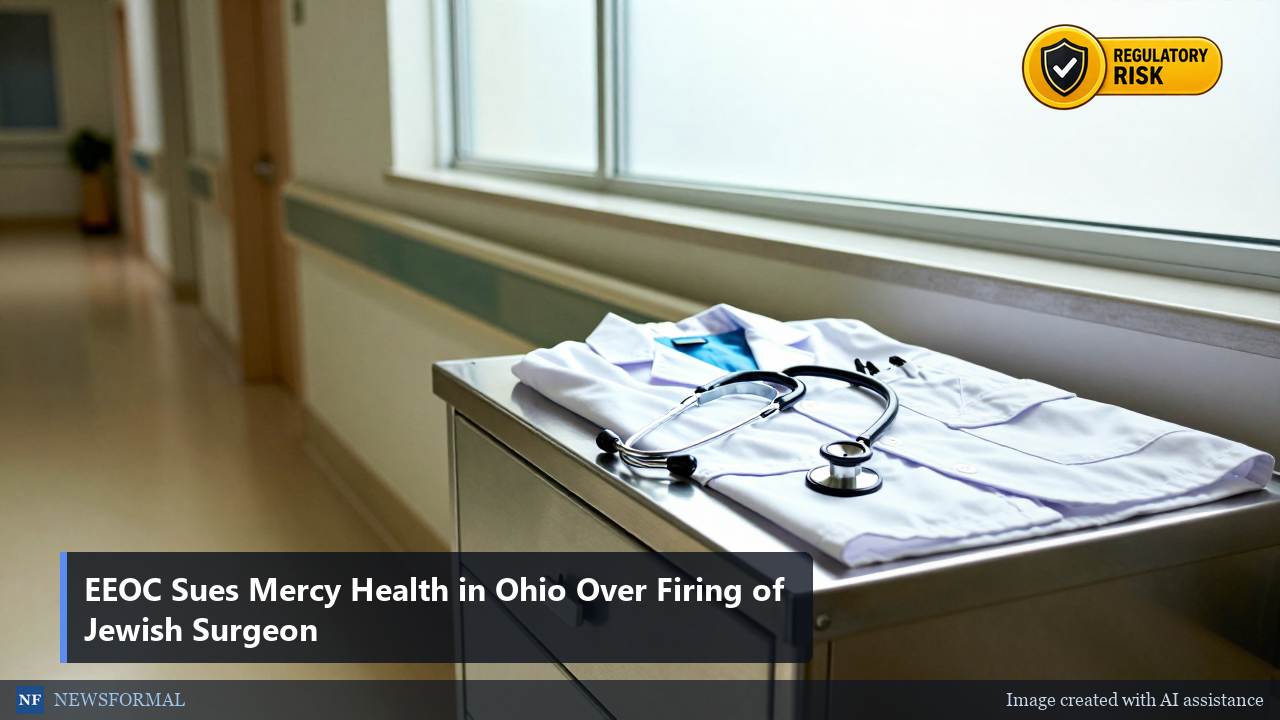 EEOC Sues Mercy Health in Ohio Over Firing of Jewish Surgeon