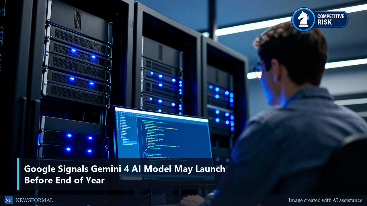 Google Signals Gemini 4 AI Model May Launch Before End of Year