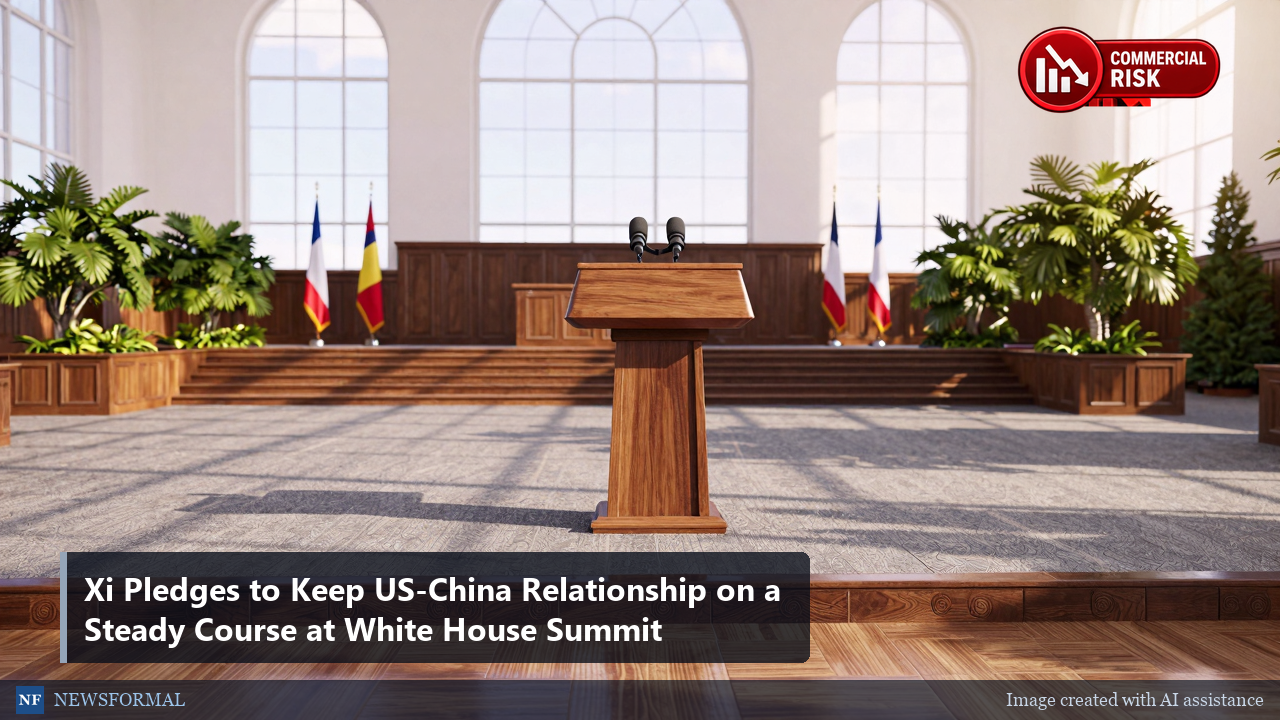 Xi Pledges to Keep US-China Relationship on a Steady Course at White House Summit