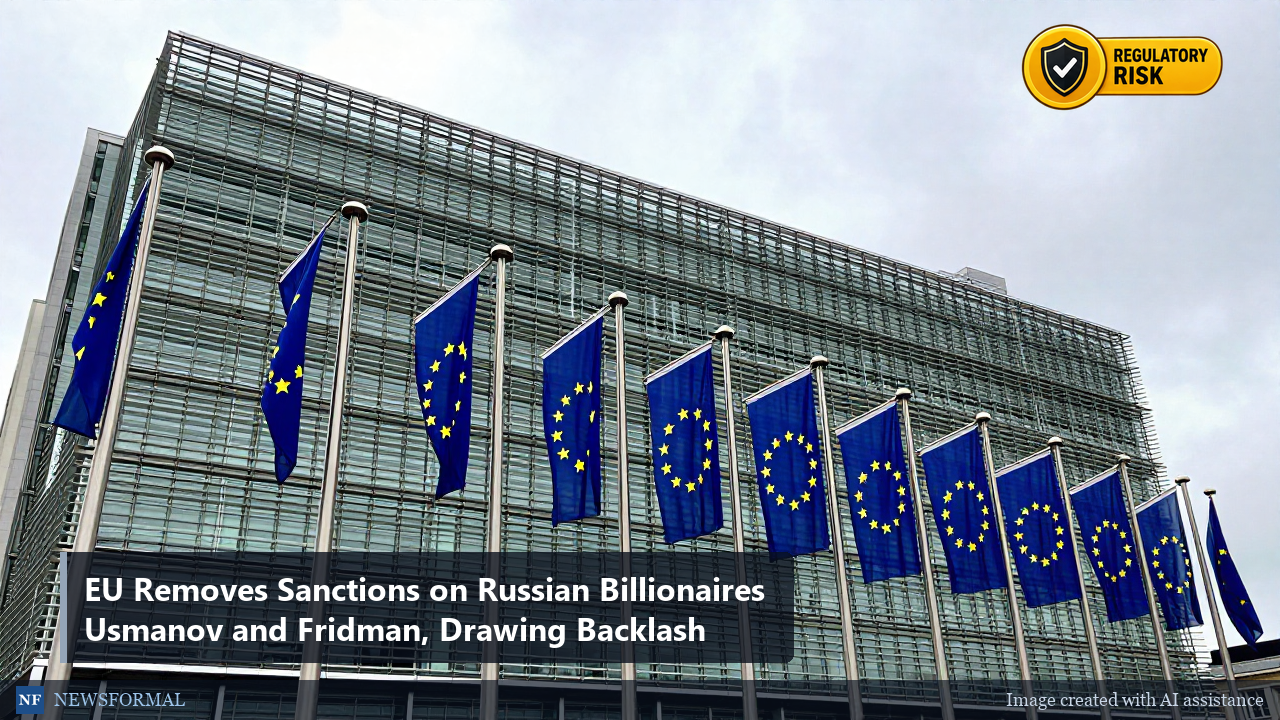 EU Removes Sanctions on Russian Billionaires Usmanov and Fridman, Drawing Backlash