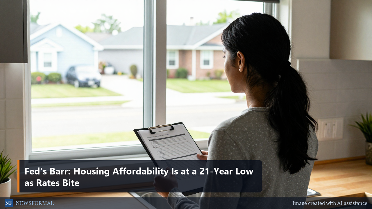 Fed's Barr: Housing Affordability Is at a 21-Year Low as Rates Bite
