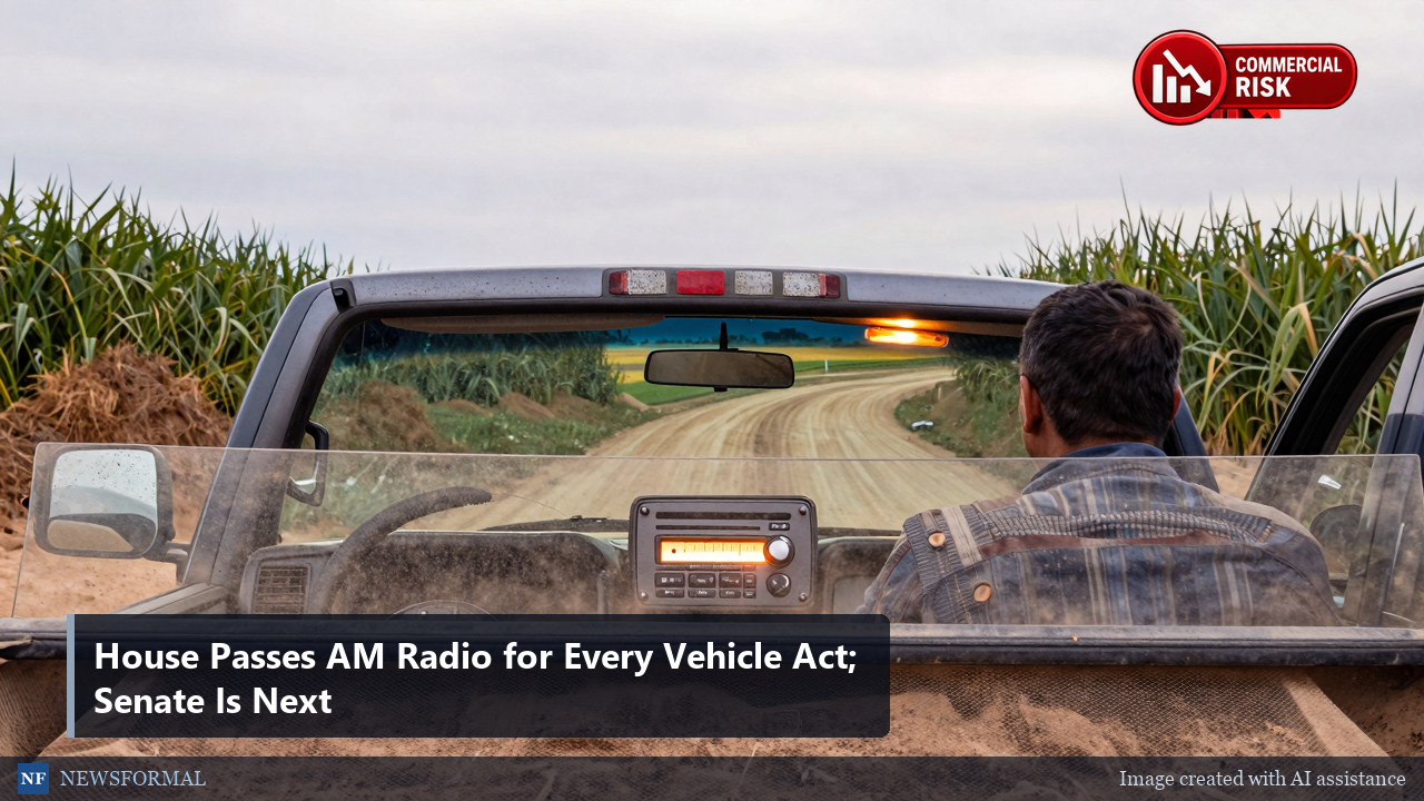 House Passes AM Radio for Every Vehicle Act; Senate Is Next