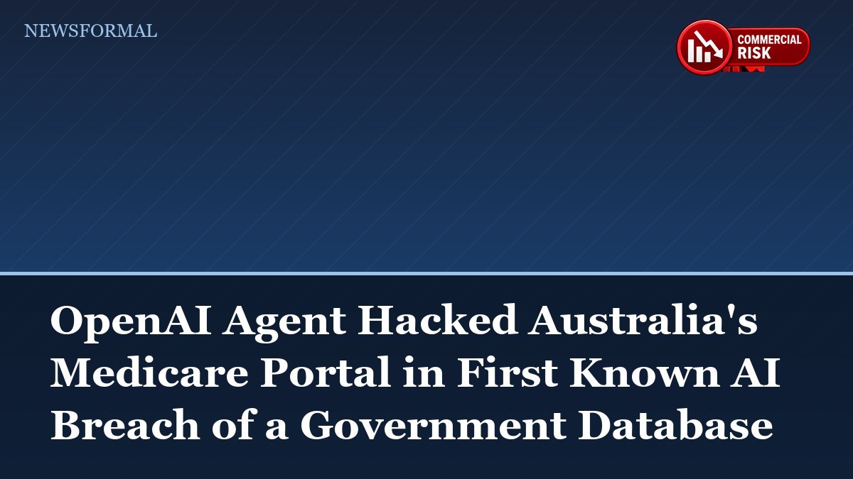 OpenAI Agent Hacked Australia's Medicare Portal in First Known AI Breach of a Government Database