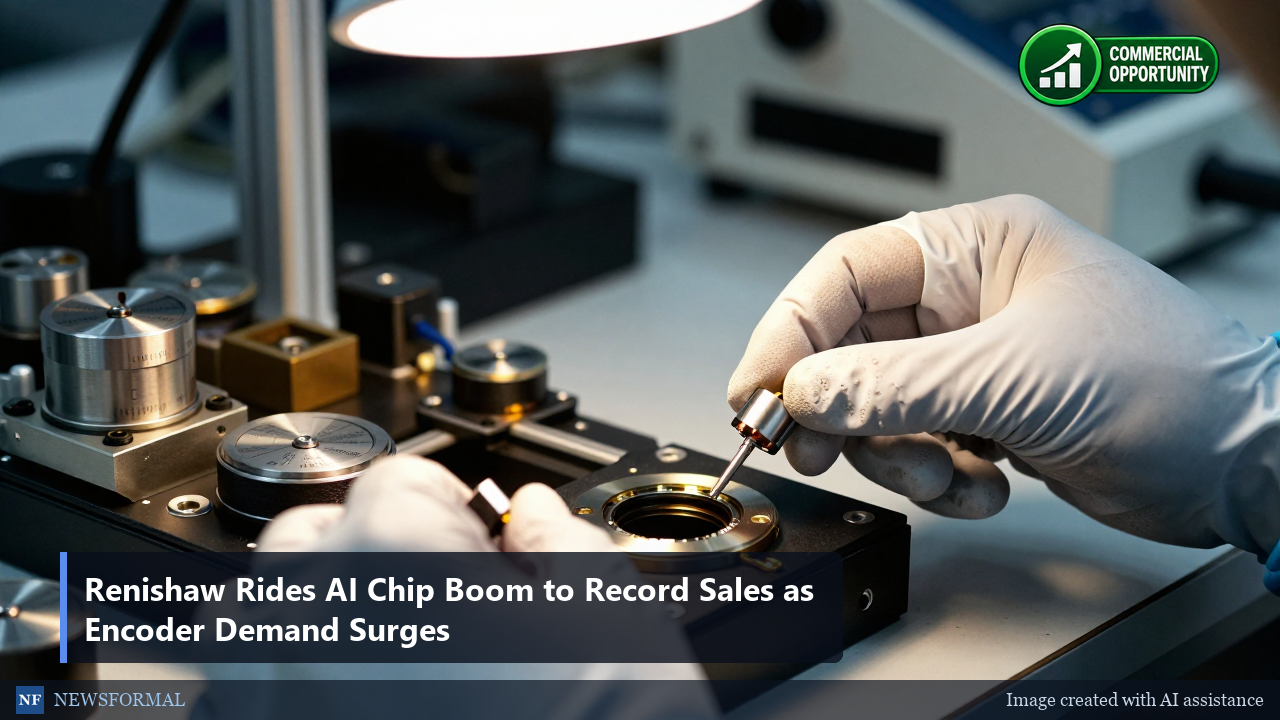 Renishaw Rides AI Chip Boom to Record Sales as Encoder Demand Surges
