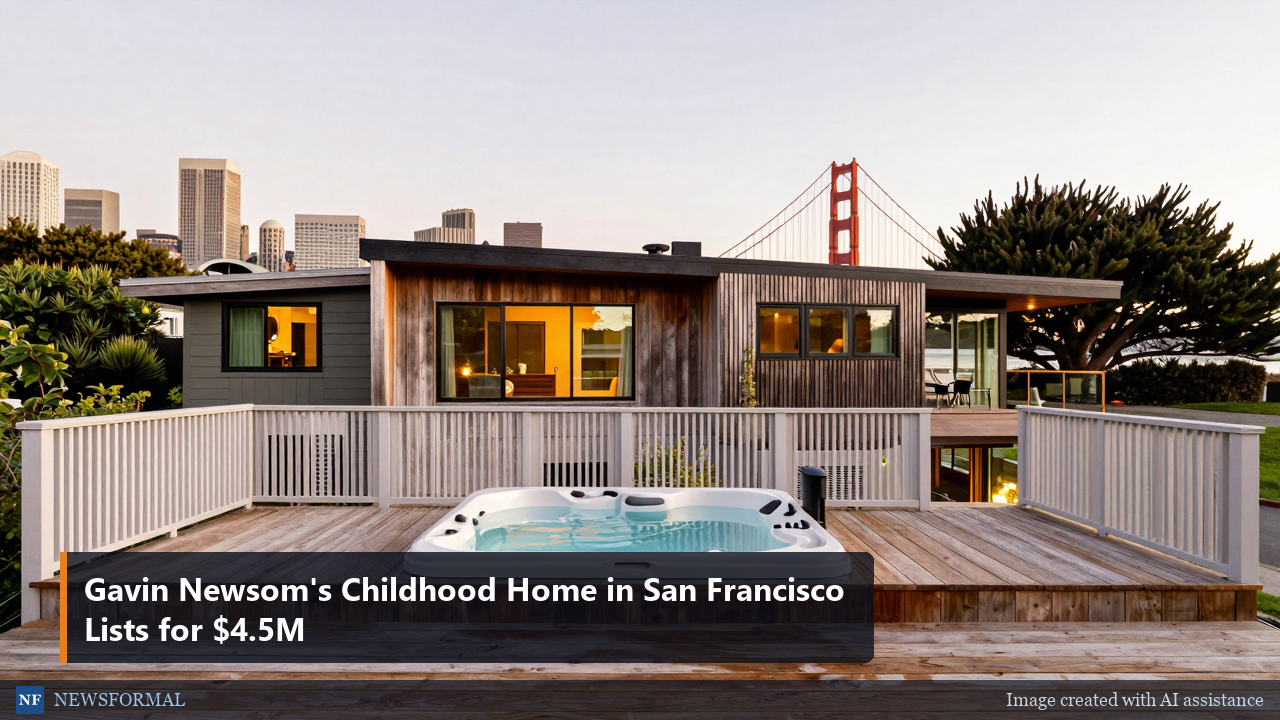 Gavin Newsom's Childhood Home in San Francisco Lists for $4.5M
