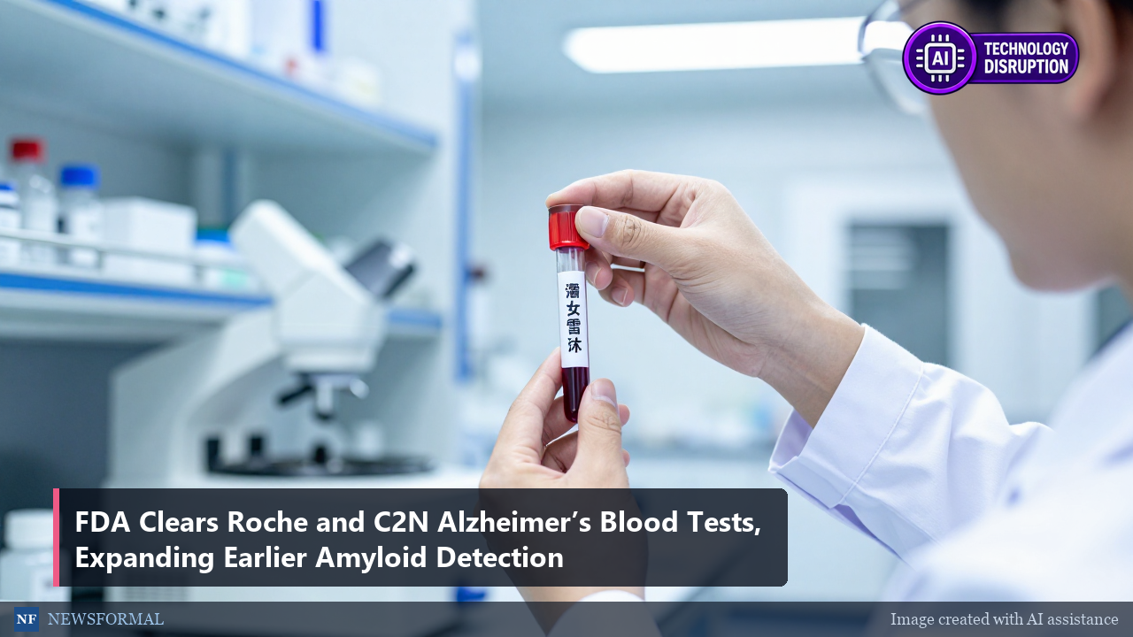 FDA Clears Roche and C2N Alzheimer’s Blood Tests, Expanding Earlier Amyloid Detection