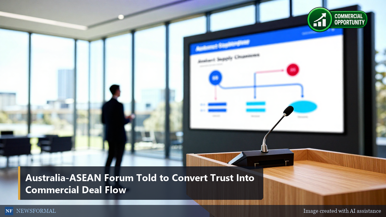 Australia-ASEAN Forum Told to Convert Trust Into Commercial Deal Flow