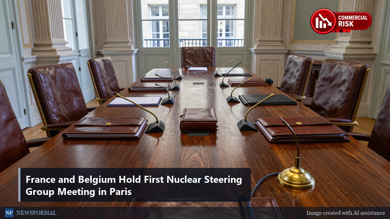 France and Belgium Hold First Nuclear Steering Group Meeting in Paris