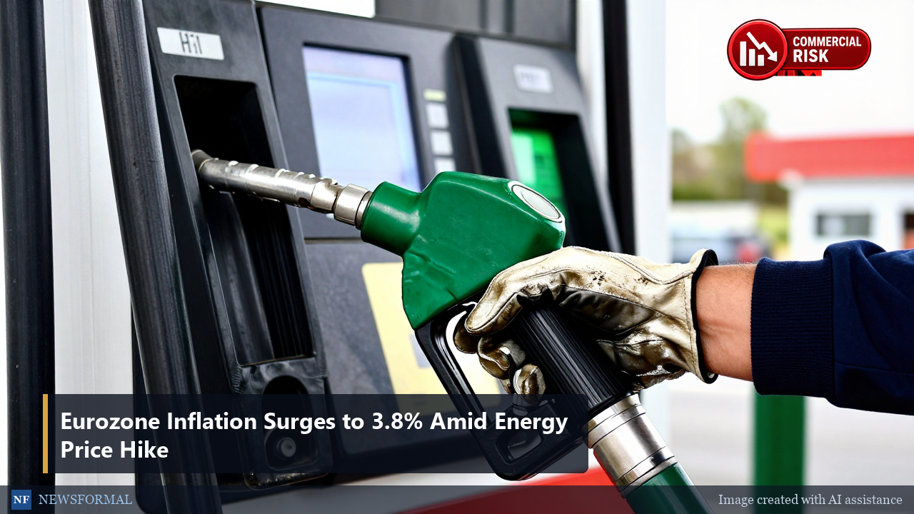 Eurozone Inflation Surges to 3.8% Amid Energy Price Hike