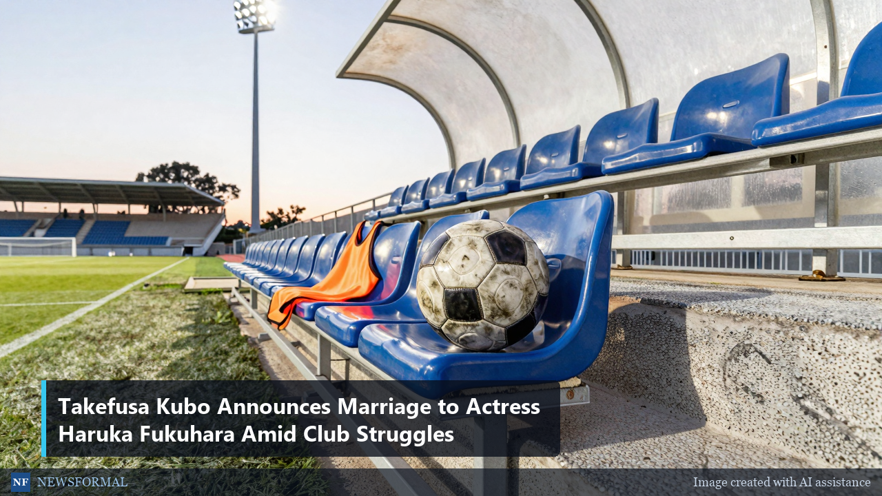 Takefusa Kubo Announces Marriage to Actress Haruka Fukuhara Amid Club Struggles