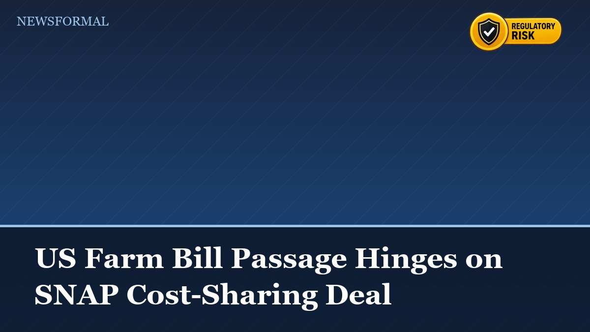 US Farm Bill Passage Hinges on SNAP Cost-Sharing Deal