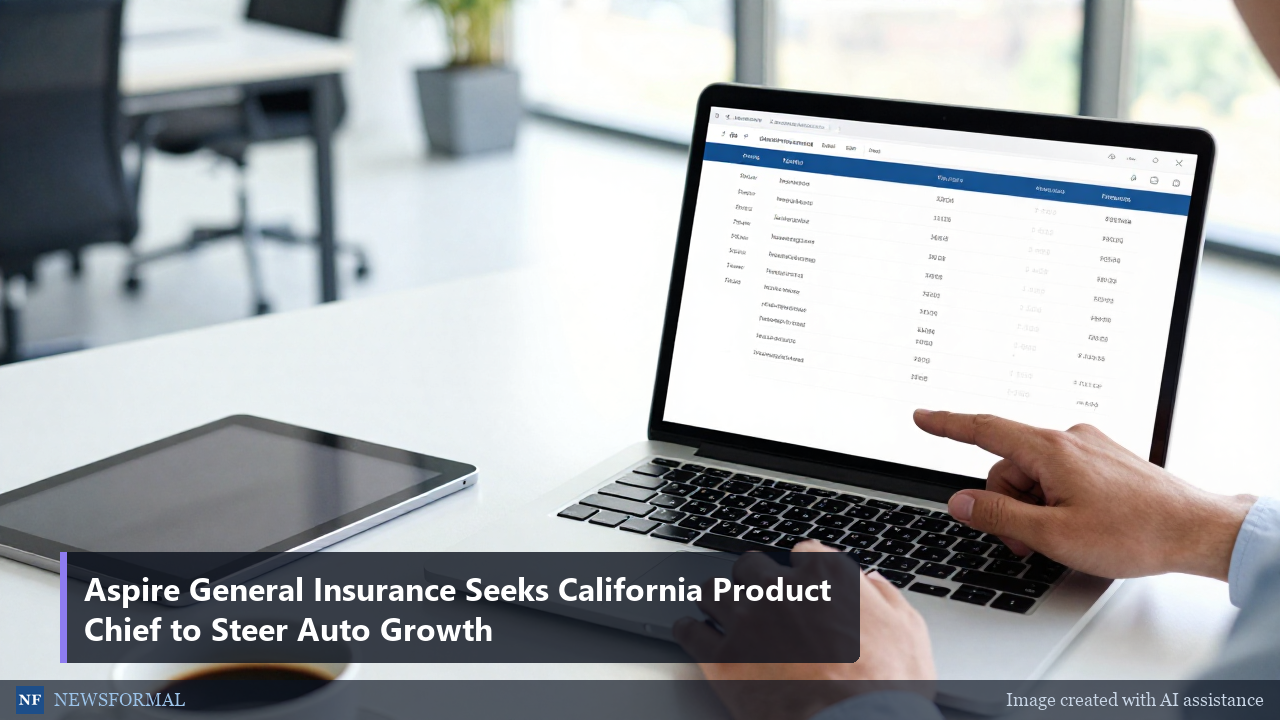 Aspire General Insurance Seeks California Product Chief to Steer Auto Growth
