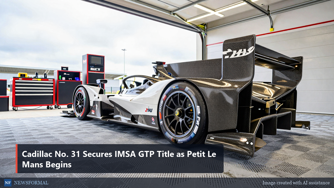 Cadillac No. 31 Secures IMSA GTP Title as Petit Le Mans Begins
