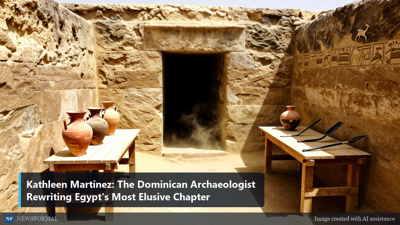 Kathleen Martínez: The Dominican Archaeologist Rewriting Egypt's Most Elusive Chapter