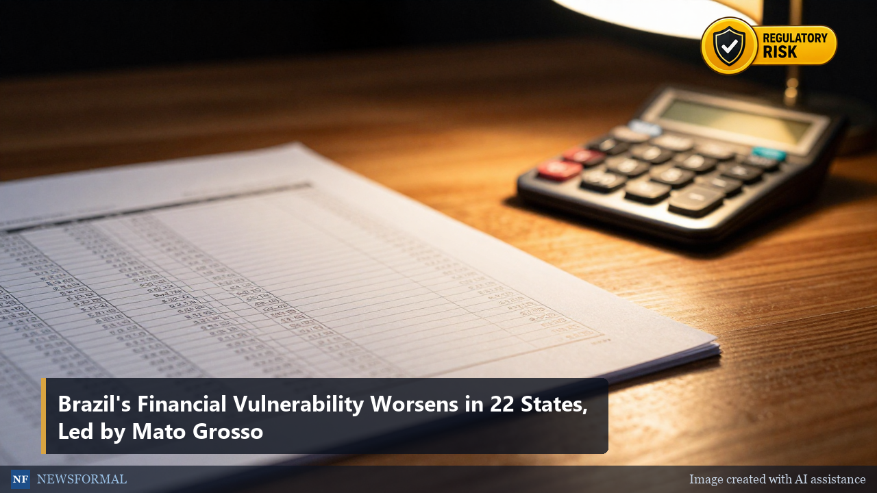 Brazil's Financial Vulnerability Worsens in 22 States, Led by Mato Grosso