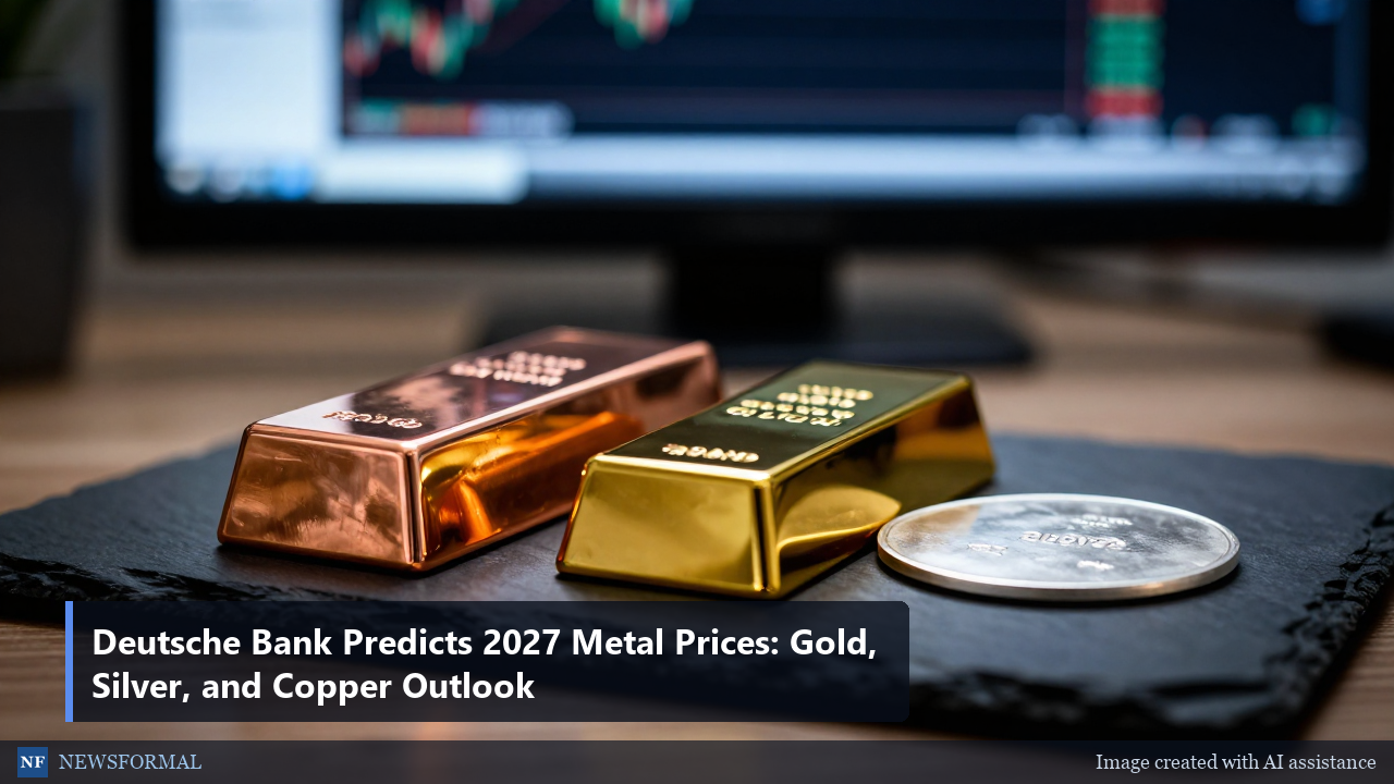 Deutsche Bank Predicts 2027 Metal Prices: Gold, Silver, and Copper Outlook