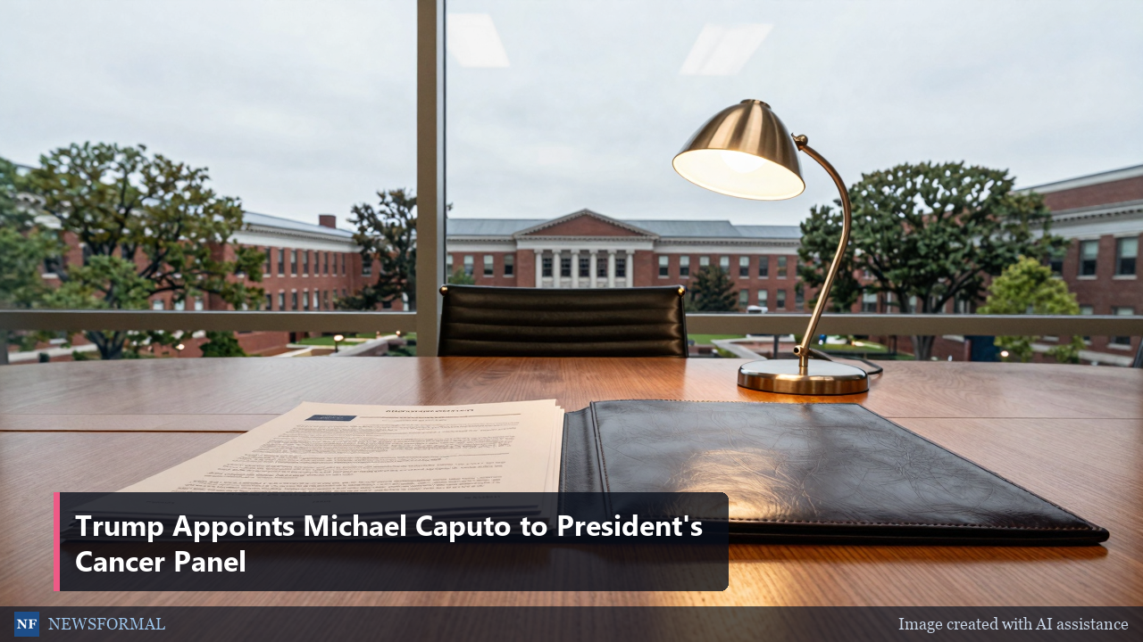 Trump Appoints Michael Caputo to President's Cancer Panel
