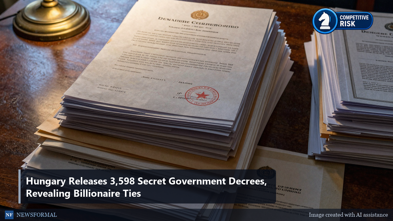 Hungary Releases 3,598 Secret Government Decrees, Revealing Billionaire Ties