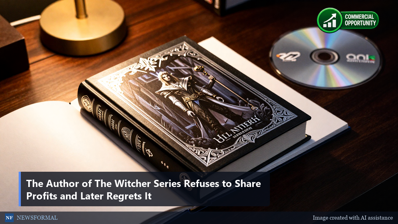 The Author of The Witcher Series Refuses to Share Profits and Later Regrets It