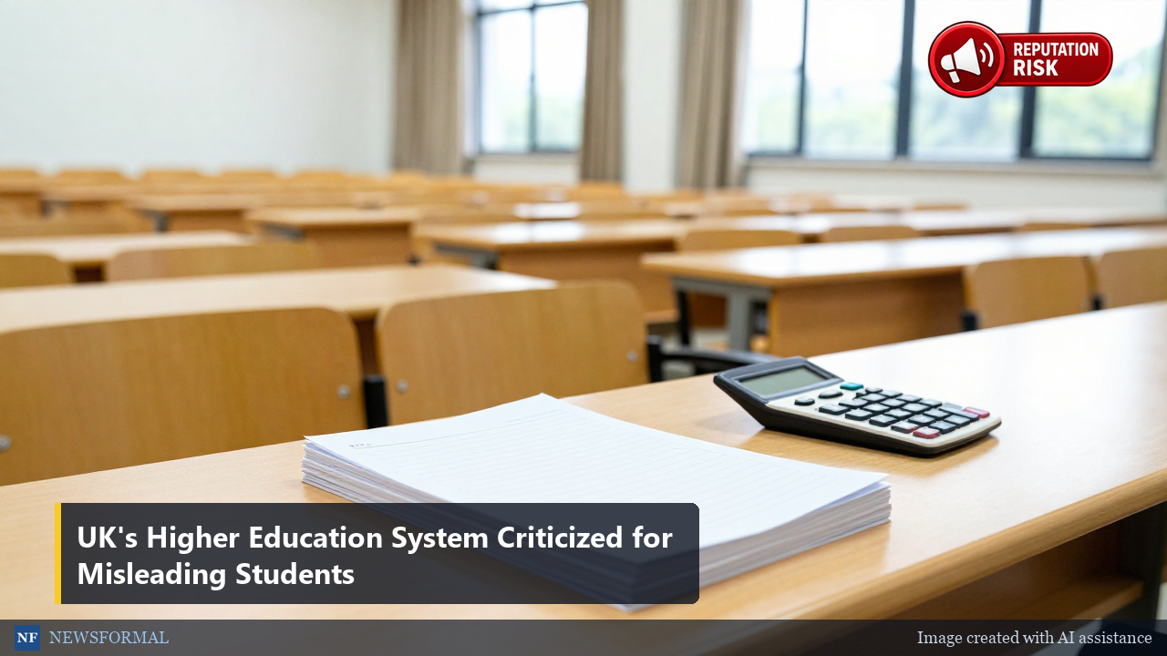 UK's Higher Education System Criticized for Misleading Students