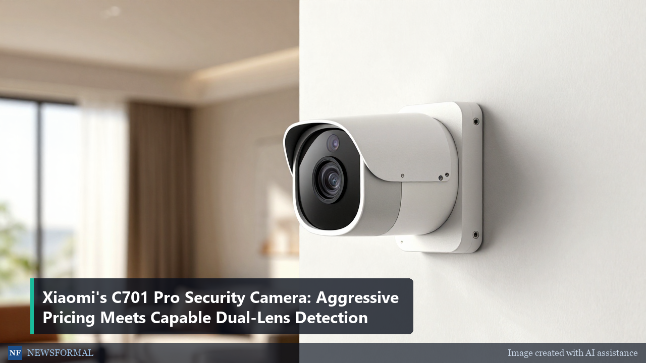 Xiaomi's C701 Pro Security Camera: Aggressive Pricing Meets Capable Dual-Lens Detection