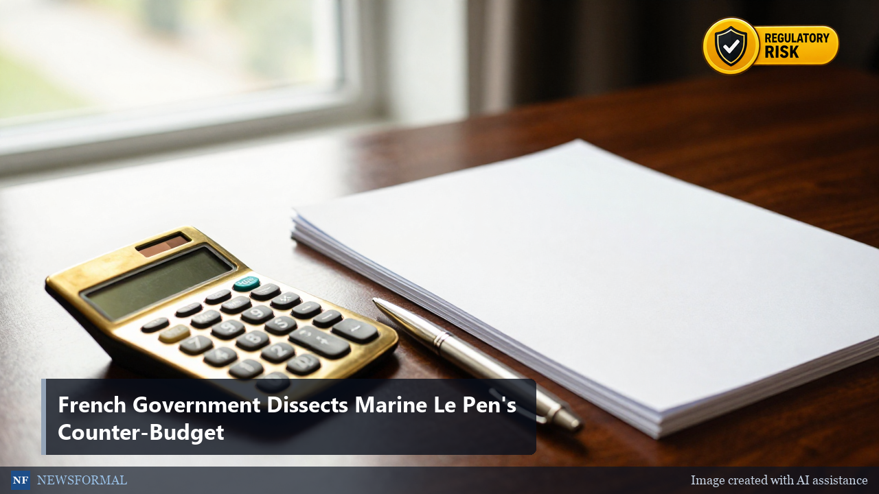 French Government Dissects Marine Le Pen's Counter-Budget