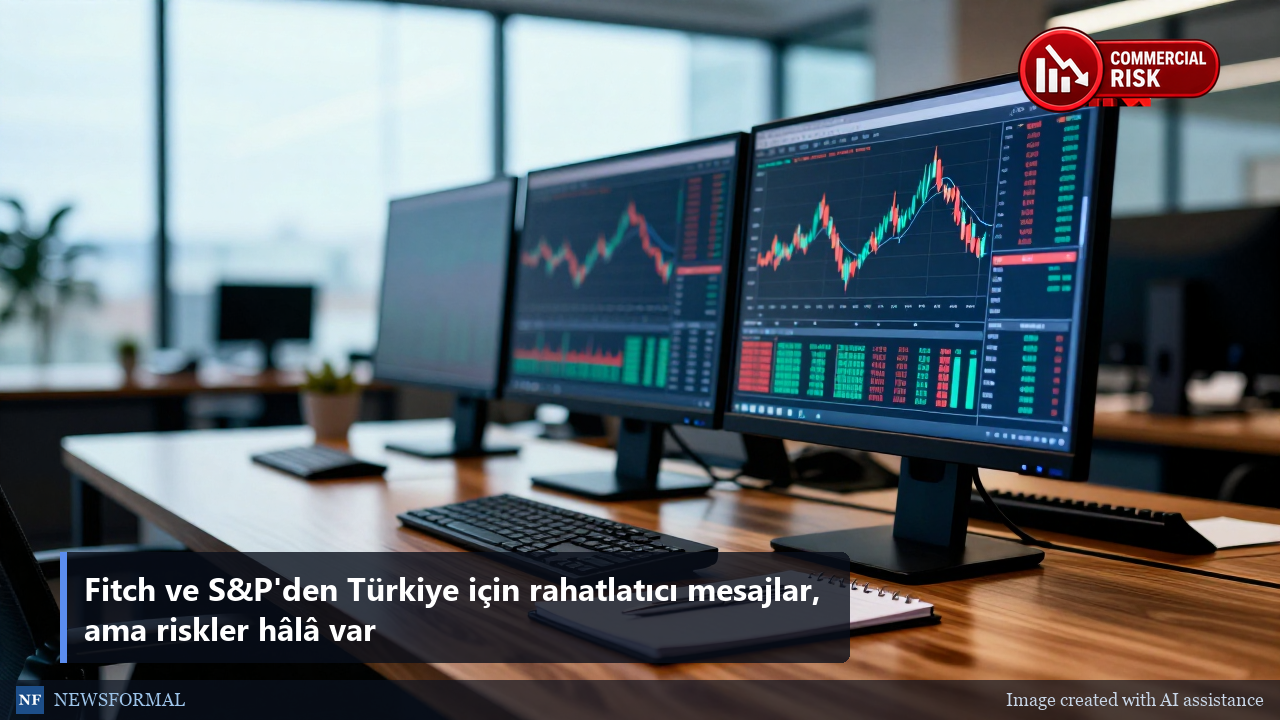 Fitch ve S&P'den Türkiye için rahatlatıcı mesajlar, ama riskler hâlâ var